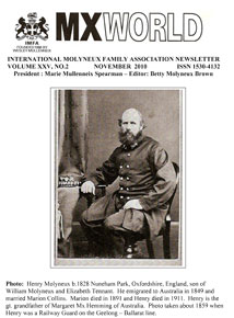 Scanned image of cover of MXWorld Volume 25, No 2, Nov 2010.