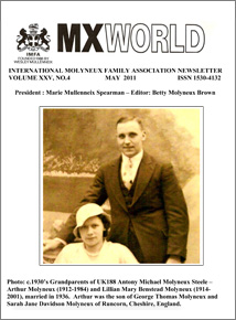 Scanned image of cover of MXWorld Volume 25, No 4, May 2011.