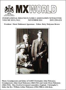 Scanned image of cover of MXWorld Volume 26, No 2, Nov 2011.