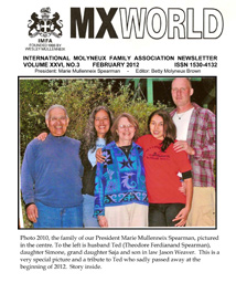 Scanned image of cover of MXWorld Volume 26, No 2, Nov 2011.